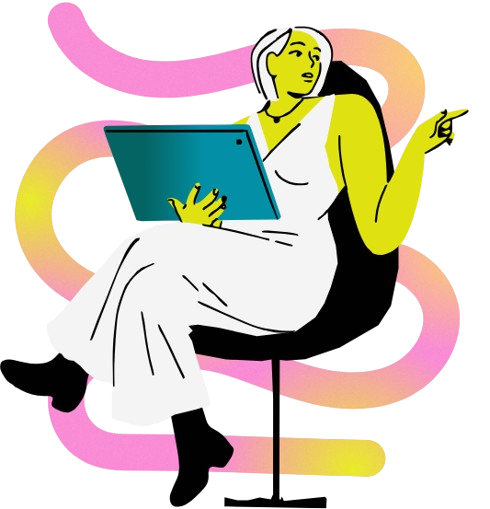 Girl sitting